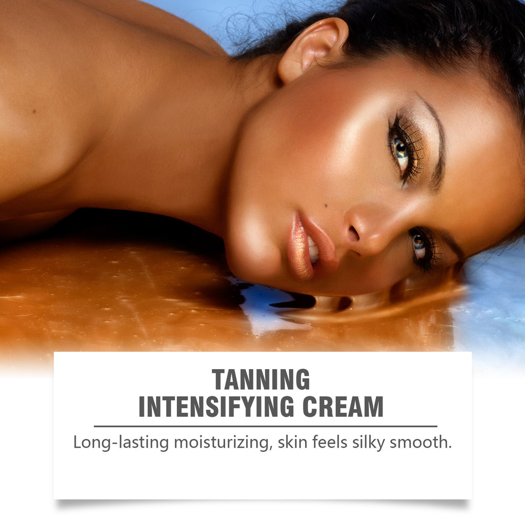 Peach Self Tanner Cream Enhancing Bronzing Boosting Darkening Sunless Tanning Sun Kissed Tone Hydrating Watermelon Bronzer Cream