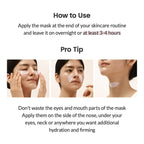 Overnight Collagen Mask Deep Anti Wrinkle Salmon DNA PDRN Glass Glow Skin Face Mask Lift Firm Improve Elasticity korean Skincare