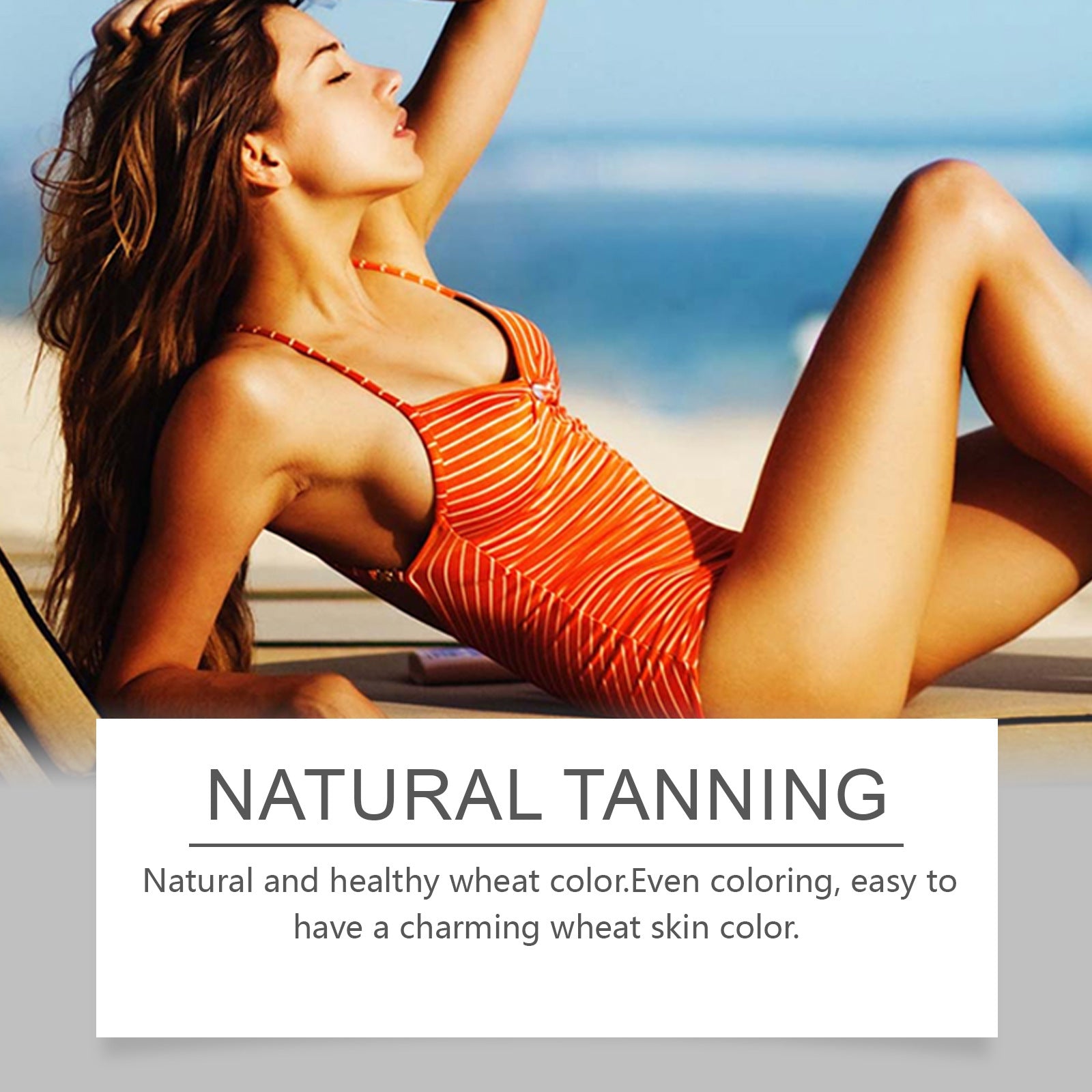 Enhancing Tan Spray Sunless Bronzing Accelerating Darkening Shiny Bronze Moisturizing Summer Beach Sunbathing Self Tanning Mist