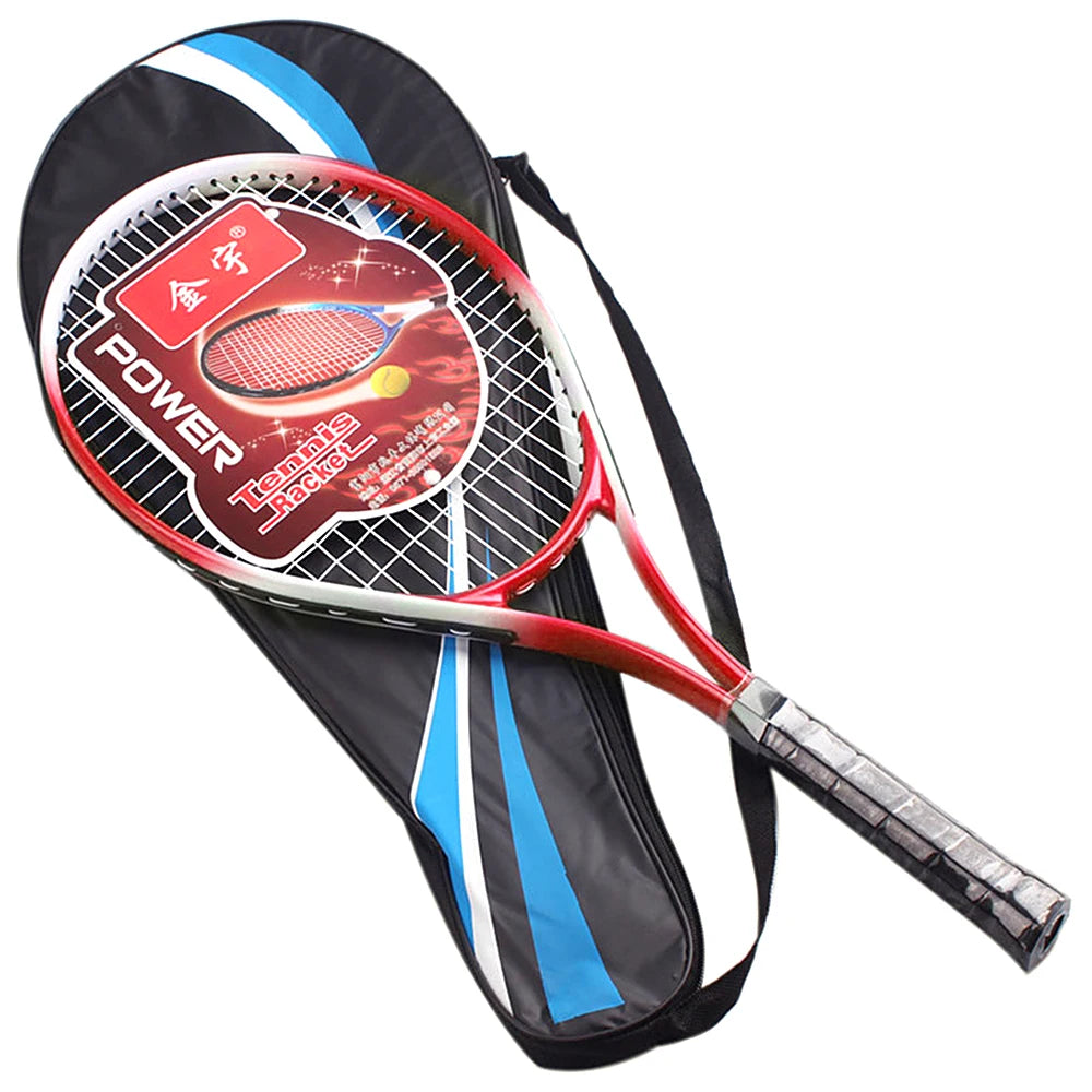 Tennis Racket Lightweight Shockproof Tennis Racquet with Carry Bag Outdoor Sports