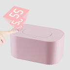 New Baby Wipe Warmer Heater Wet Towel Dispenser Napkin Heating Box Home/Car Use Mini Wipe Warmer Case Disinfecting Wipes