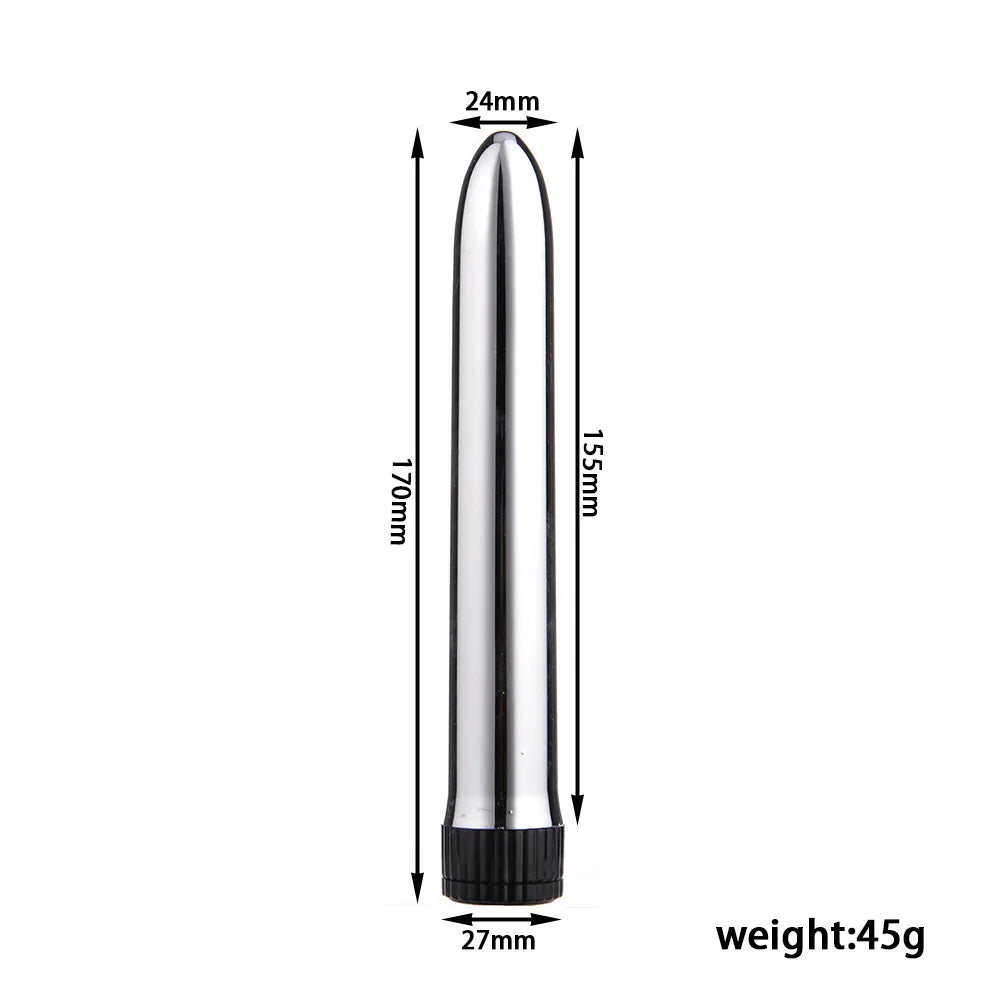 7 Inch Magic Wand Dildo Vibrator Sex Toys For Women Vaginal Pussy G-spot Stimulator Female Pocket Masturbator Bullet Vibrador