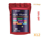 Multivitamin Patches - Packed with Vitamins & Minerals, Boosts Energy, Supports Immune System, Offers Antioxidant Benefits.