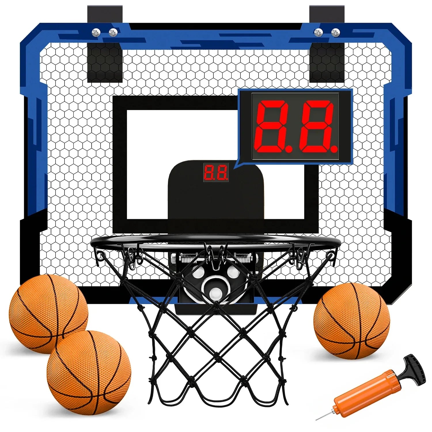 Ring Basketball Hoop Wall-mounted Indoor Training Home Kids Basketball Toy Mini Basketball Hoop Set For Kids Outdoor Games Main image