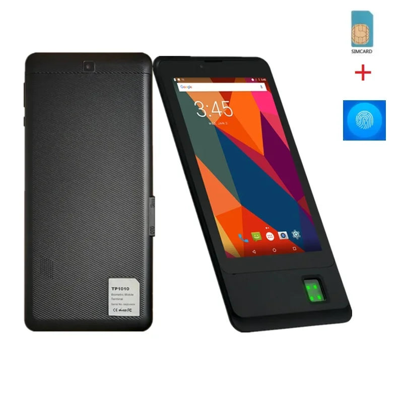 The Cheapest 7" 4G Fingerprint Phone Call Tablet PC Android 8.1 GSM Quad Core WIFI 1GB RAM 8GB ROM Dual SIM 4000mAh