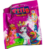 Filly Pony Doll Toy Flocking Stars Butterfly Cute Action Figure Collectible Blind Bags Children Birthday Gifts