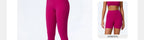 Hearuisavy Summer Super-Soft 2Pcs Women's Running Sports Shorts Set Breathable Fitness Yoga Bra Casual Push Up Workout Crop Top
