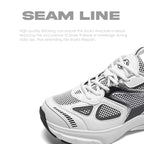 Women's Luxary Chunky Sneakers 2025 trend Fashion Mesh Breathable Shoes for Men Sports Running Casual Ladies Fitness Vulcanize