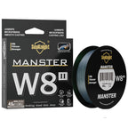 SeaKnight Brand W8 II Series 500M 8 Strands Fishing Line Advanced Braided PE Line anti-UV Seawater proof coating Fishing Line