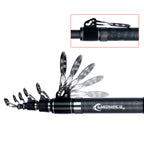 PHISHGER Telescopic Surf Spinning Rod 3.6/4.2/4.5/5.0/5.3m Power80-150g 30T Carbon Travel Surfcasting Shore Casting Fishing Pole