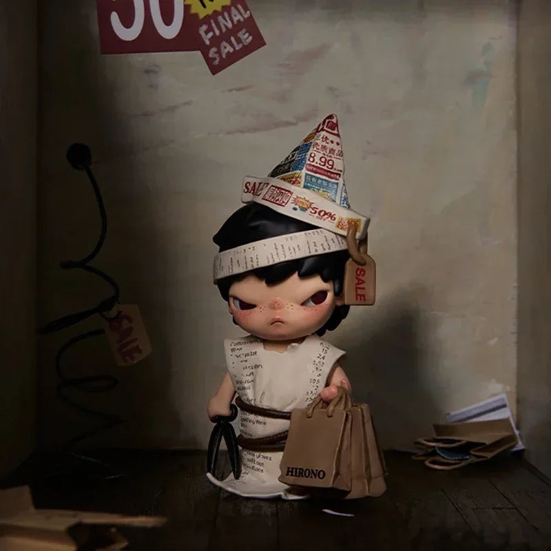 POP MART Hirono TAMED WILDGRASS Series Mystery Box Genuine Blind Box Guess Toys Bag Ornament Figurines Home Decor Desktop Dolls
