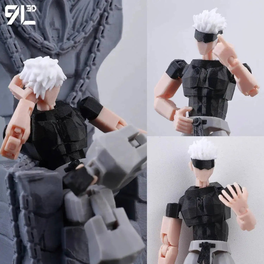 9L3D Lucky13 Gojo Sukuna Jujutsu Fushiguro Toji Gojo Satoru Action Figure Dummy13 T13 Multi-Jointed Collectible Toys Titan13
