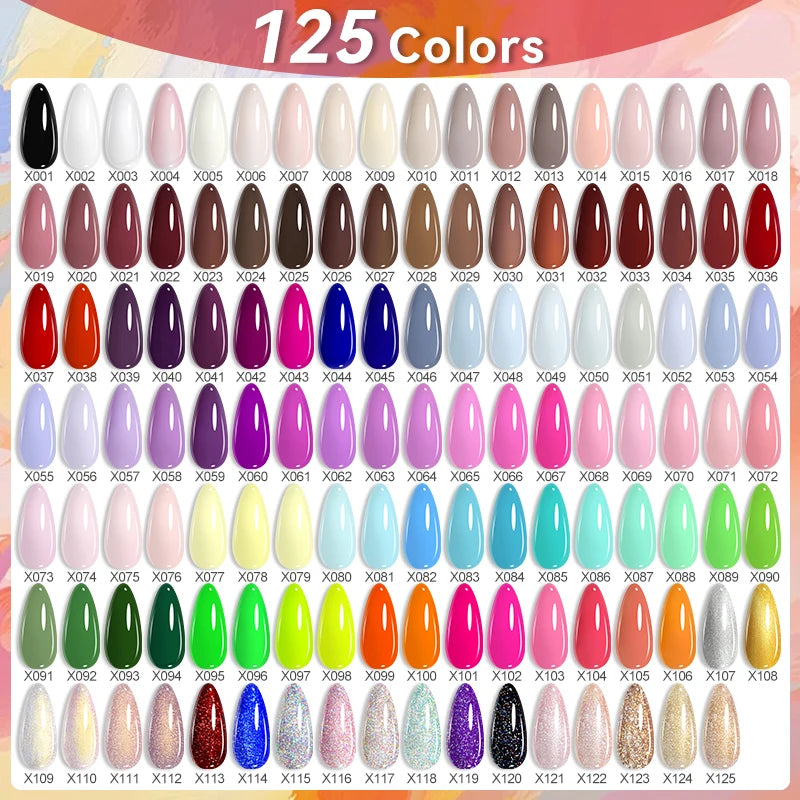 LILYCUTE 6PCS Gel Nail Polish Set Summer Neon Nail Gel Kits For DIY Nail Vernis Semi Permanent UV Lamp Gellak Nail Varnish Set Secondary image