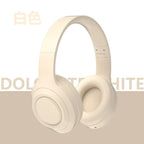 Over Ear HIFI Stereo Headsets Wireless Bluetooth Headphones Sports Gaming Earphones with HD Mic Support TF/AUX noise reduction