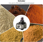 Food Processor, 11-in-1 Multifunctional Kitchen Machine with 2.5L Bowl & 1.5L Blender