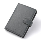 Stylish Travel Passport Bag Multi-Card Card Holder Portable Multi-Function Men's Wallet