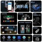 Ulefone Armor 33 Pro 5G Rugged Phone 25500 mAh 512GB ROM 120Hz 6.59”3.4" Rear Screen NFC Android Smartphone