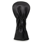 Golf Club Headcovers #1 #3 #5 Wood Head covers Skulls Design Driver Fairway Hybrid Woods Headcover Black PU Premium Leather Head