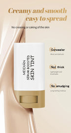 Bronze Foundation Stick Serum Boosted Skin Tint Silky Texture Moisturizing Coverage Concealer Base Even Skin Tone Makeup