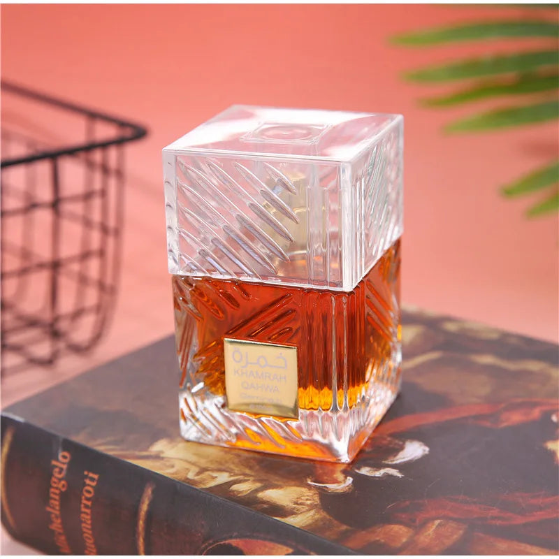 Khamrah عطر Perfume Eau De Toilette Gift Box 100ml Unisex Arabian Oud Scent Gourmand Fragrance Long Lasting Perfume For Unisex