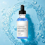 Copper Peptide Serum Anti Wrinkle Remover Antioxidant Tighten Skin Barrier Repair Deep Hydration Hyaluronic Acid Face Serum