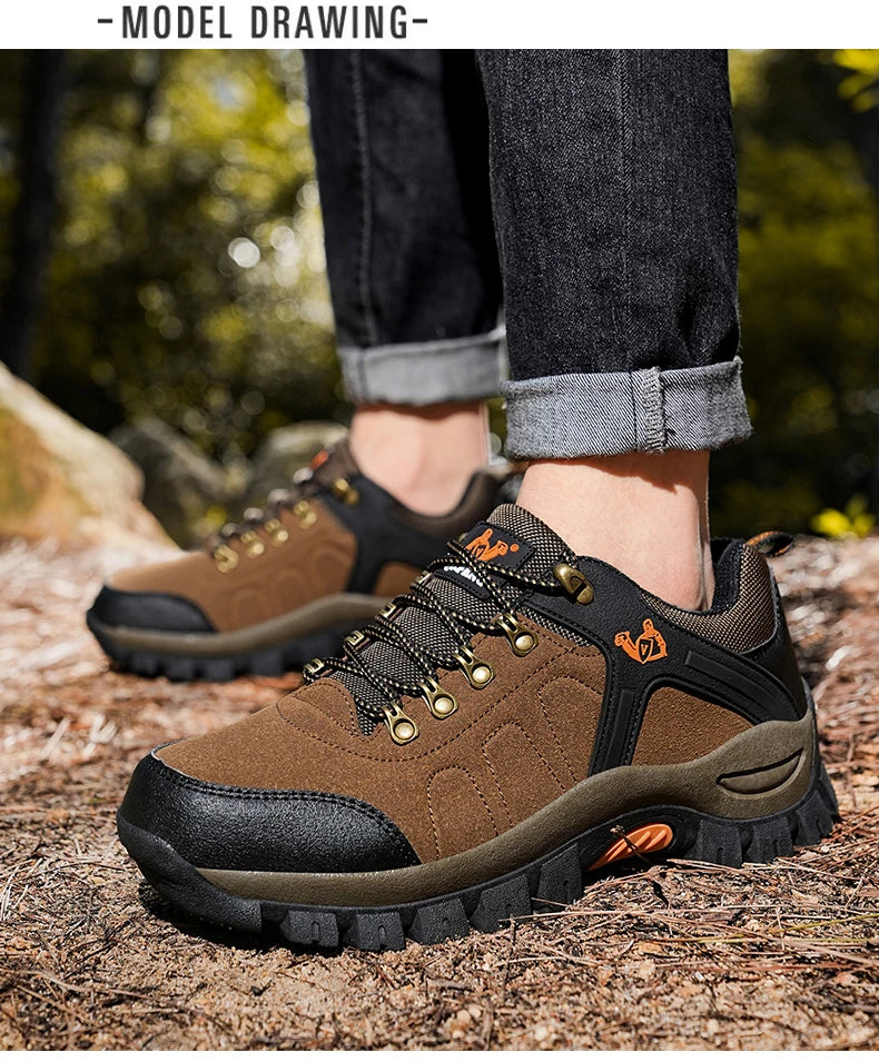Mens & Women Classical Hiking Boots Summer Winter Outdoor Non Slip Fashion Sneakers Ankle Boot Boys Rubber Climbing Shoes Autumn
