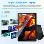 10Inch Tablet Android14 12GB RAM 64GB ROM Octa Core WiFi Dual Camera with Stylus Keyboard Mouse Headphones Case Computer PAD Set