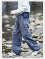 CHRLCK Men's Hiking Cargo Pants Waterproof Outdoor Quick Dry Lightweight Ripstop Women Camping Fishing Climbing Hunting Trousers