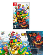 Nintendo Switch Game - Super Mario 3D World Bowsers Fury - 100% Official Original  Physical Game Card for Switch OLED Lite