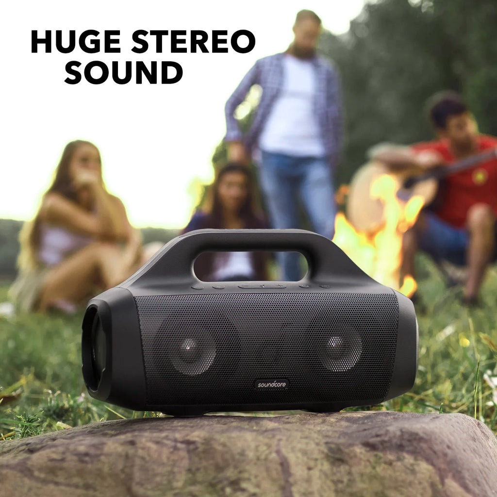 Anker Soundcore Motion Boom Outdoor Bluetooth loudspeaker with Titanium Audio drivers BassUp Technology IPX7 Water Protection 24-S