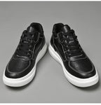 High Quality Men Sneakers Elevator Shoes for Men Fashion Casual Shoes Comfortable Leather Sports Shoes height increase 6/8/10cm