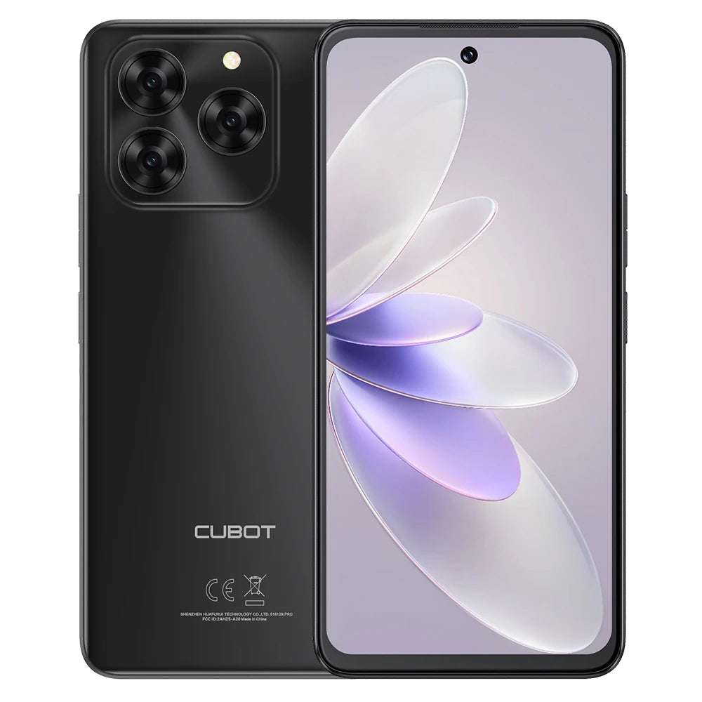 Cubot Note 60 Smartphone, Android 15, 7.2-inch 120Hz Display, Octa-core,16GB(6+10GB )RAM 128GB ROM, 48MP Camera, 7000mAh Battery
