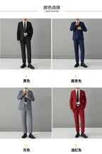 S-8XL Suit Men's Fashion Casual Outdoor (Blazer+ Pants) Gentleman Business Wedding Slim-fit Formal British Style Wedding Suit