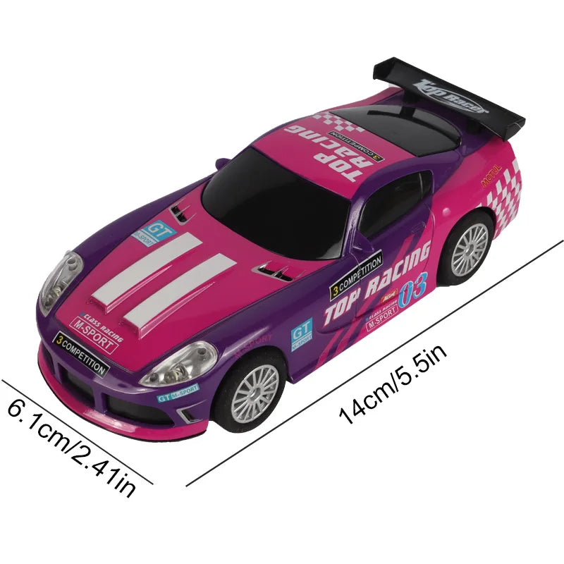 Analog Slot Car 1 32 Scale Racing Police Toy For Children Electric Race Track