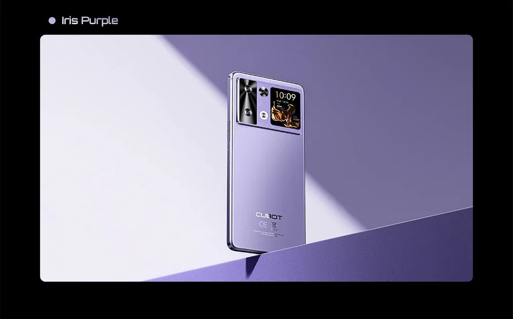 Cubot P90 Smartphone Android 15 24(12+12)GB + 256GB 6.88 "120Hz G100 64MP+16MP 5100mAh Mobile Phone NFC Face ID Fingerprint