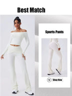 Cloud Hide SEXY Girls Yoga Shirts Long Sleeve Blouse Women Plus Size Sports Gym Fitness Top Ladies Running T-Shirt Workout Shirt