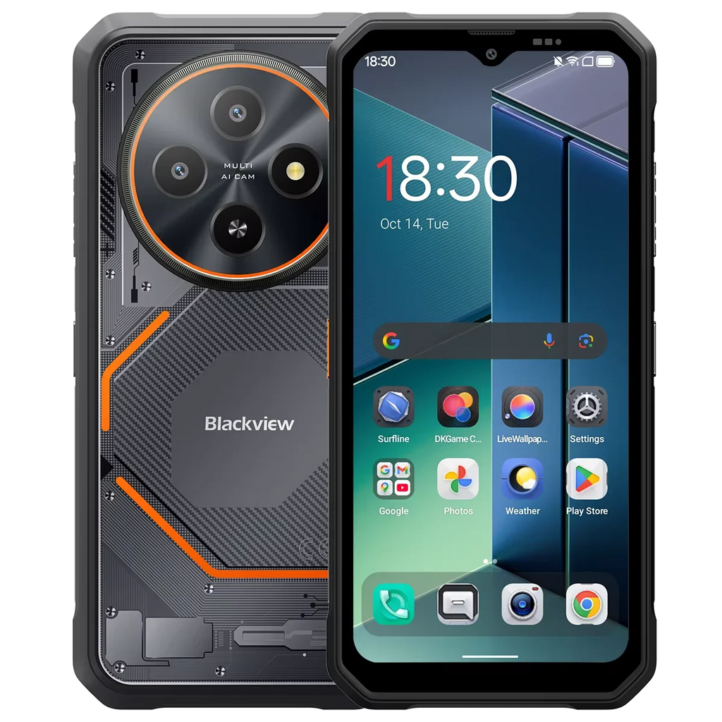 Blackview FORT 2 Smartphone, 6.78" HD+ IPS Display,MediaTek Helio G81 Processor,5000mAh Battery,Outdoor Rugged Mobile Phone