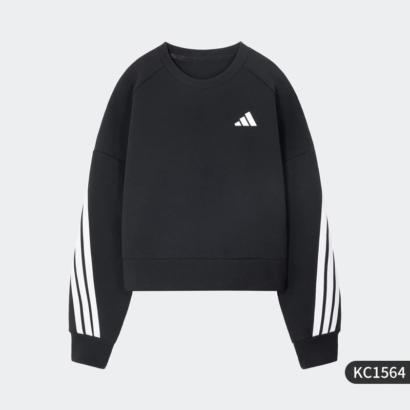 Adidas Authentic Simple Big Kids Loose Long-Sleeve Round Neck Sports Sweatshirt KC1564