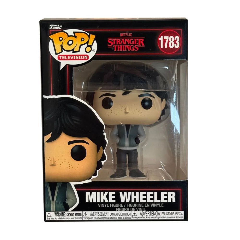 Funko TV Strangers Pops Mike Wheeler #1783 Things- Will Byers Dustin Steve Action Figure Toys Collectible Dolls Gift Decor Model
