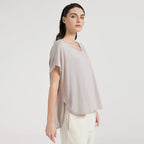 BC1095 Luxury Women's Clothing Silk Woolen Ladies Clothes loose Merino Wool Vest Sweaters For Woman
