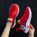 Men Casual Sport Shoes Breathable Lightweight Sneakers Outdoor Mesh Black Running Shoes Athletic Jogging Tenis Walking Shoes