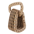 1/2/3/4/6pcs Tactical Carabiner Carabina Karabiner Clip Plastic Cadet Hiking Camping