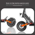 JOYOR S10-S-Z E Scooter 60V 18Ah Dual Motor 2000W 10 Inch Tire Adult Black Escooter Max Speed 65km/h Range 70-85km