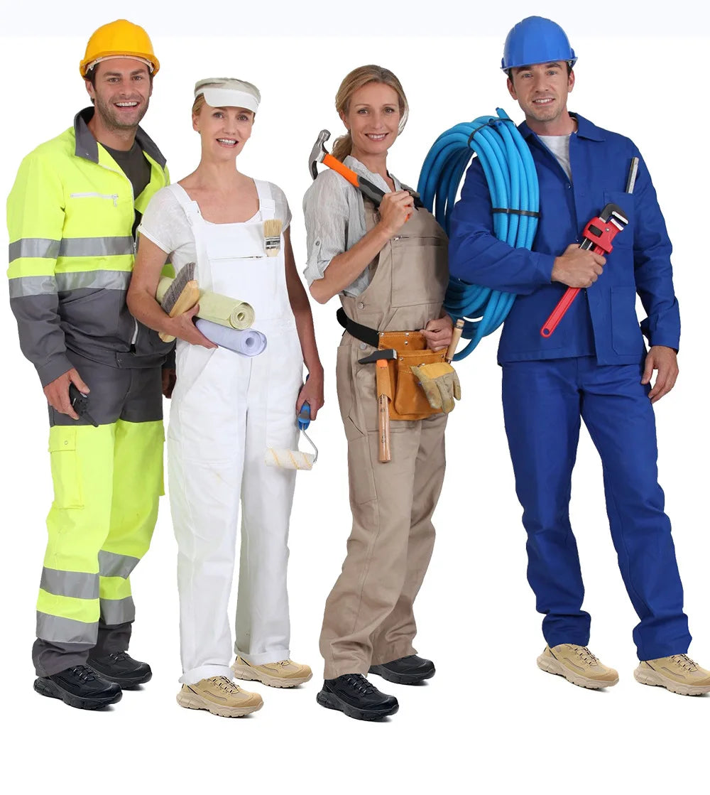Rotary Buckle Safety Shoes for Man with Steel Toe Cap Anti-smashing, Anti-puncture, Anti-slip Work Safety Boots Industry Welding