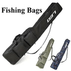1.3m 2-layer Foldable Large Belly Sea Fishing Bag Portable Large Capacity Fishing Tackle Storage Bag Outdoor Fishing Tool Kit