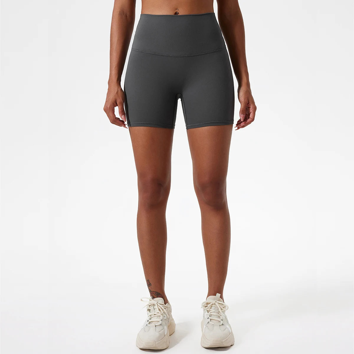 Hearuisavy Summer Soft Yoga Shorts Buttock Lift Gym Leggings Women High Waist Sports Shorts Women Running Workout Shorts Female