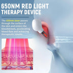 1Pcs Painless 650nm Red Light Otology Laser Therapy Device - Ear Care Instrument for Tinnitus, Otitis Media & Deafness
