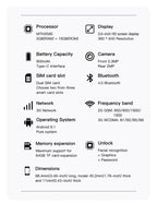 SERVO 18SE MINI Android Smartphone 3G WCDMA Dual SIM Card 2GB+16GB Play Store Face Unlock GPS WiFi Hotspot 3.0" Small Cellphone