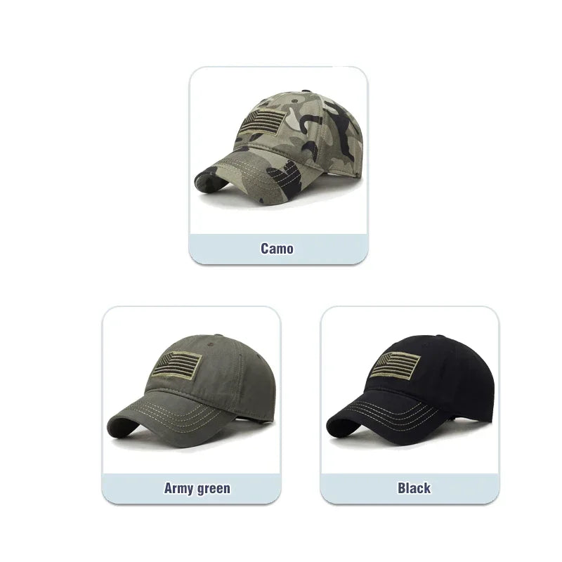 American Standard Men's Baseball Cap Four Seasons Outdoor Leisure Sun Hat Outdoor Fishing Hat