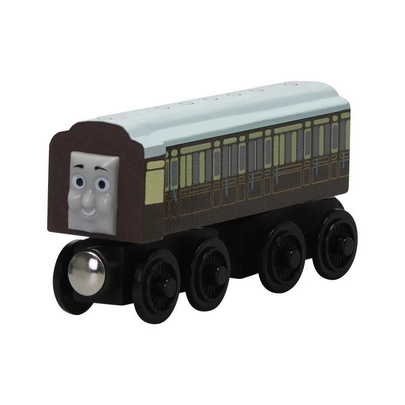 Thomas and Friends Wooden Trains Thomas Edward Percy Gorden Handel Molley Model Toy Magnetic Rail Train Toys for Boys Kids Gifts